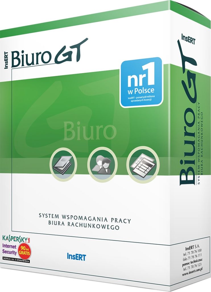 Biuro GT - InsERT - Program biura dla firm