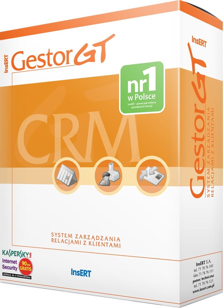 Gestor GT - InsERT. Program dla firm - CRM, klienci