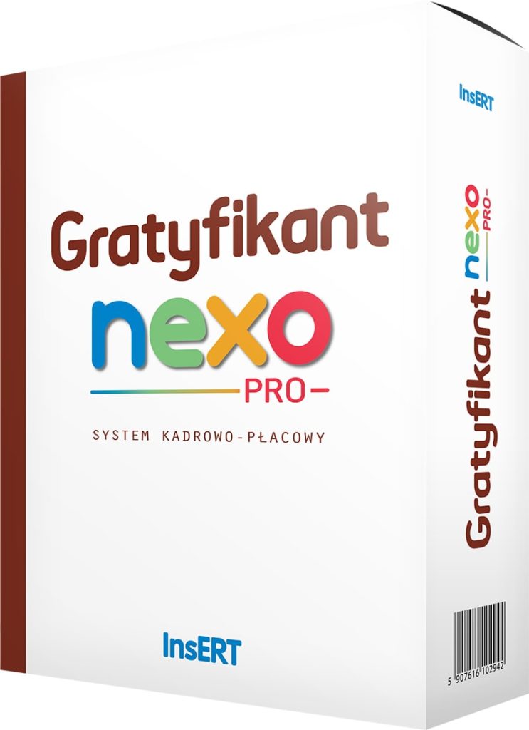 Subiekt Gratyfikant NEXO PRO - InsERT - Program dla firm. System kadrowo - płacowy
