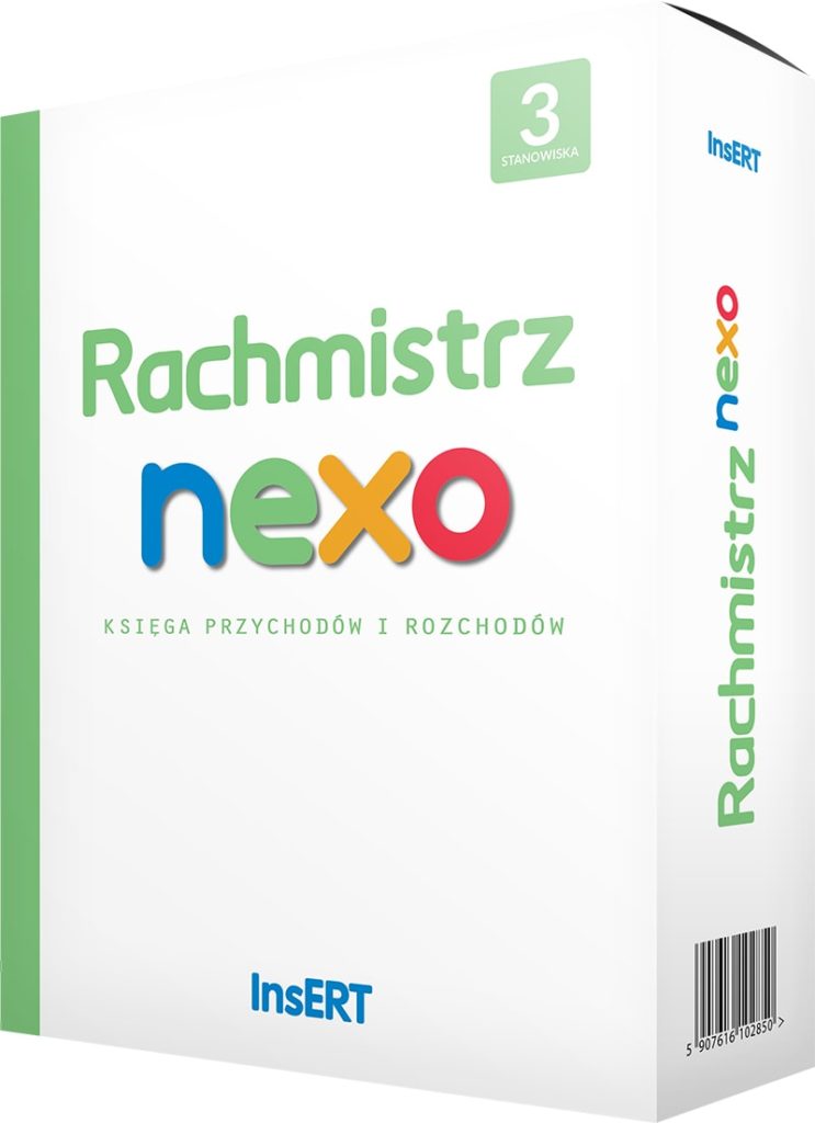Subiekt Rachmistrz NEXO - InsERT - Program dla firm. Księga przychodów i rozchodów