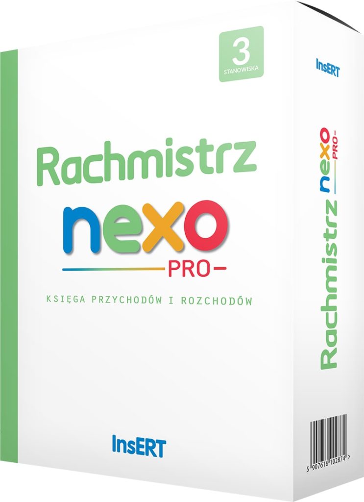 Subiekt Rachmistrz NEXO PRO - InsERT - Program dla firm. Księga przychodów i rozchodów
