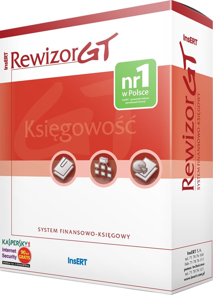 Rewizor GT - InsERT - Księgowość, program dla Twojej firmy