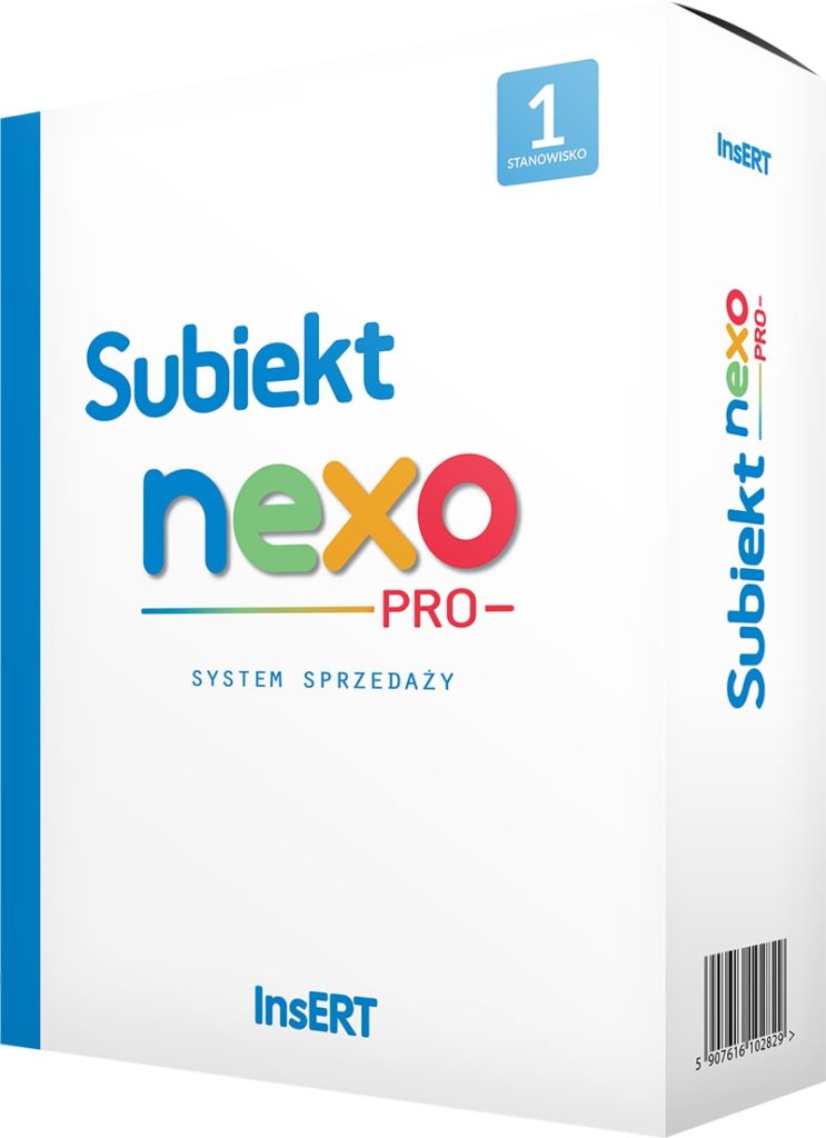 Subiekt NEXO PRO - InsERT - Program dla firm. System sprzedaży